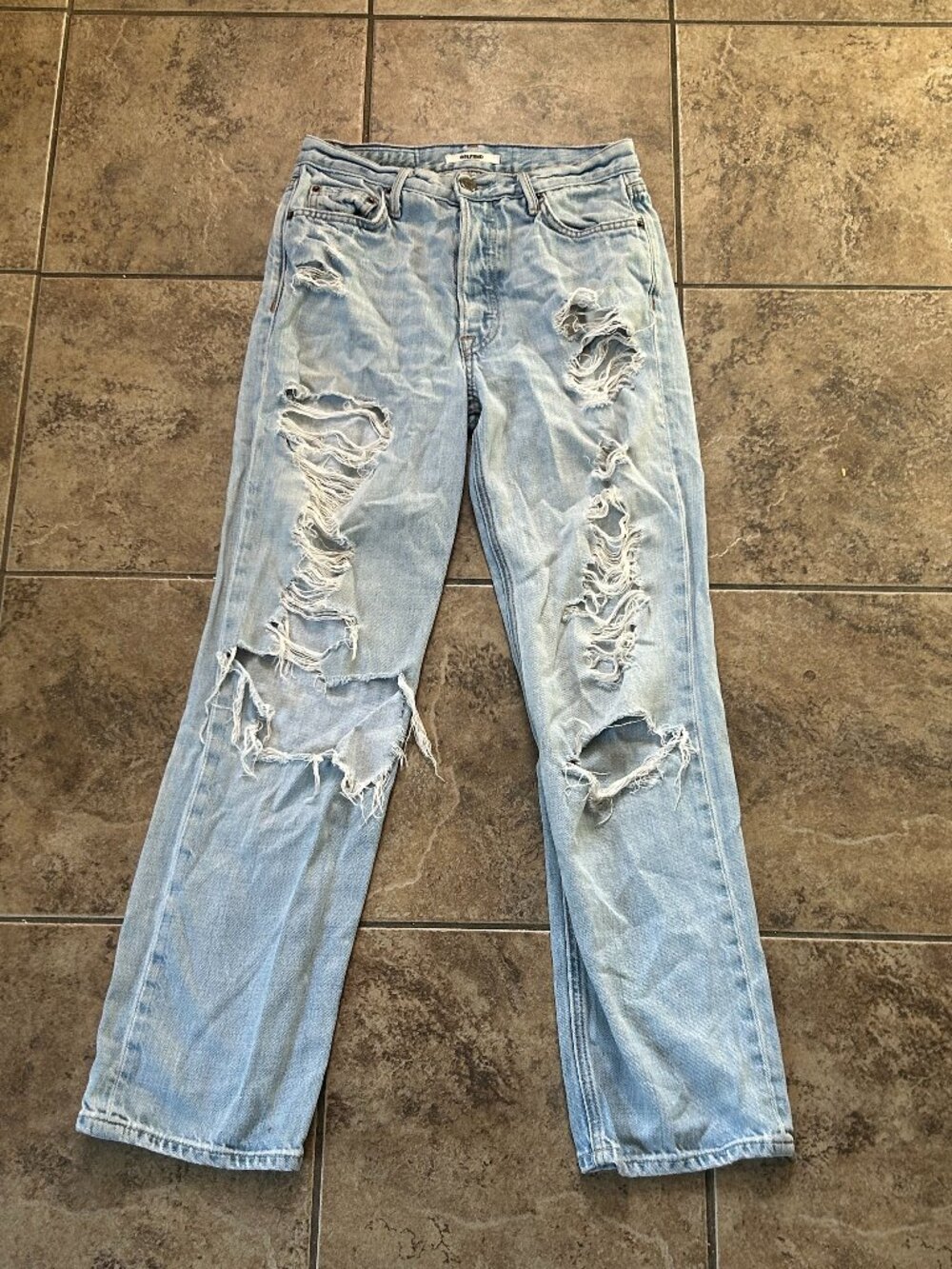 Grlfrnd Distressed Jeans